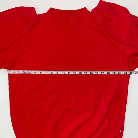 Esprit 90s 00s Vintage Pullover Crewneck Sweater Red Medium - Picture 8 of 12